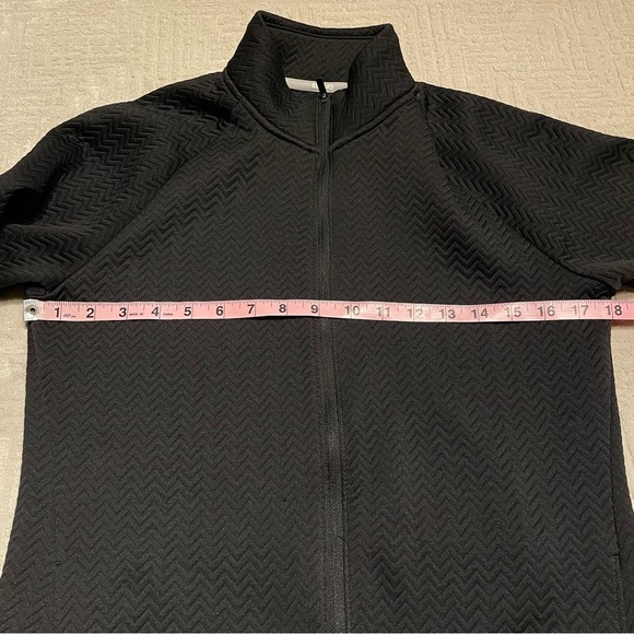 Adidas Golf full zip quilted sweater size Women’s Medium - Picture 7 of 11